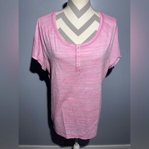 Talbots Light Pink Short Sleeve Tee
